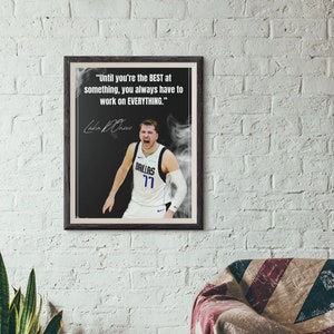 Luka Doncic motivatieposter