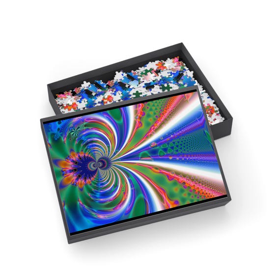 Snappy Puzzles 'All The Colors' 1000-Piece Abstract Jigsaw - Premium Made In USA Puzzle For Adults