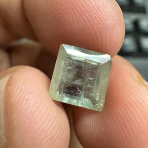 8.80X8.80X4.80MM Faceted Square-Princess Aquamarine Loose Gemstone, Princess Cut Aquamarine, Aquamarine Square Cut for Engagement Rings