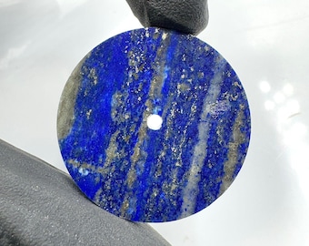 Blue Lapis lazuli Watch Dial: 31.5 mm Gemstone Cabochon
