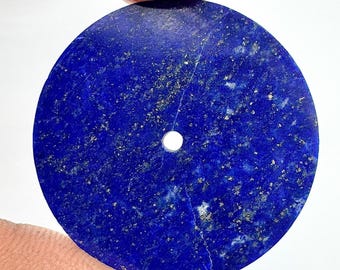 Blue Lapis lazuli Watch Dial: 31.5 mm Gemstone Cabochon