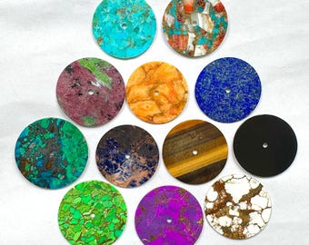 Natural Gemstone Watch Dial  ( 0.7 mm thick ) Stones for Making Wrist Watch (20 mm to 40 mm)