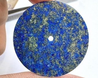 Blue Lapis lazuli Watch Dial: 31.5 mm Gemstone Cabochon
