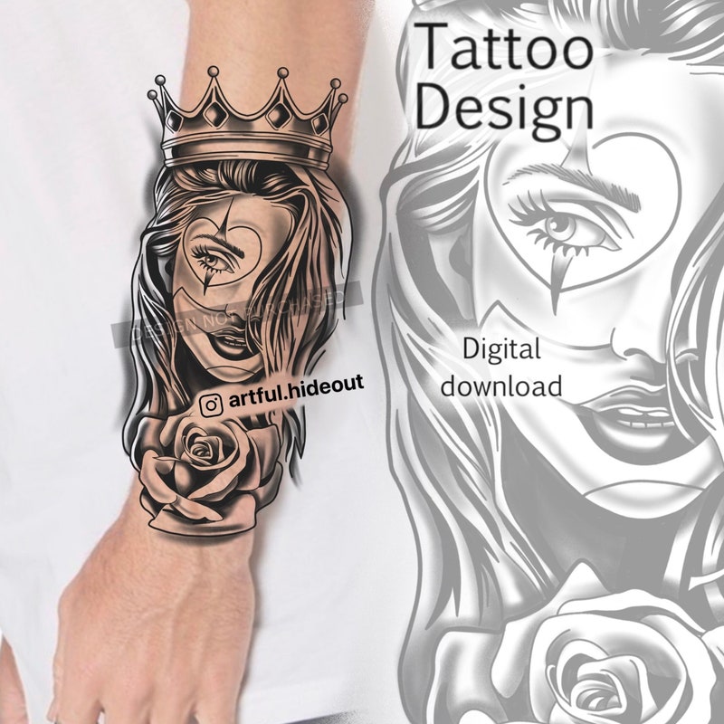 Forearm Tattoo Stencils - Etsy