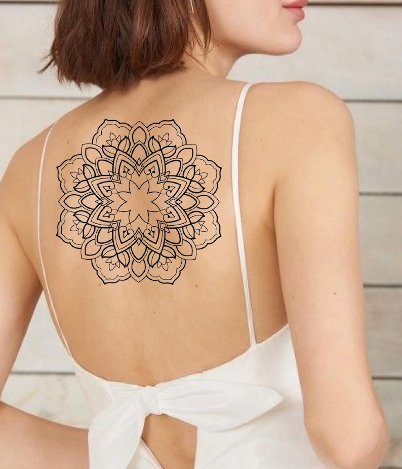 Procreate Mandala Brush Set | 40 Tattoo Flash Stamps (digital Download ...