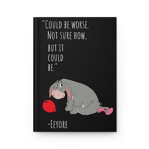 Carnet personnalisé mat Bourriquet à couverture rigide pour les amateurs de livres, finition mate élégante, reliure papier cartonné avec 150 pages lignées
