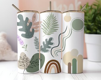 Boho Dreamer 20 oz Straight Tumbler Sublimation Wrap Tumbler for Straight & Tapered Tumbler PNG Instant Download