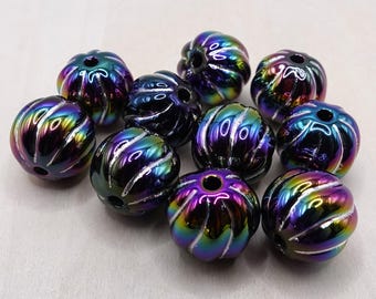 Acrylperlen, 10 Perlen, 15 mm, Farbvarianten  #1922 - #1930