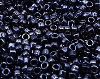 280 EUR/kg, seed beads, 10 g, glass seed beads, 10/0 (2.2-2.4 mm), gunmetal #2266