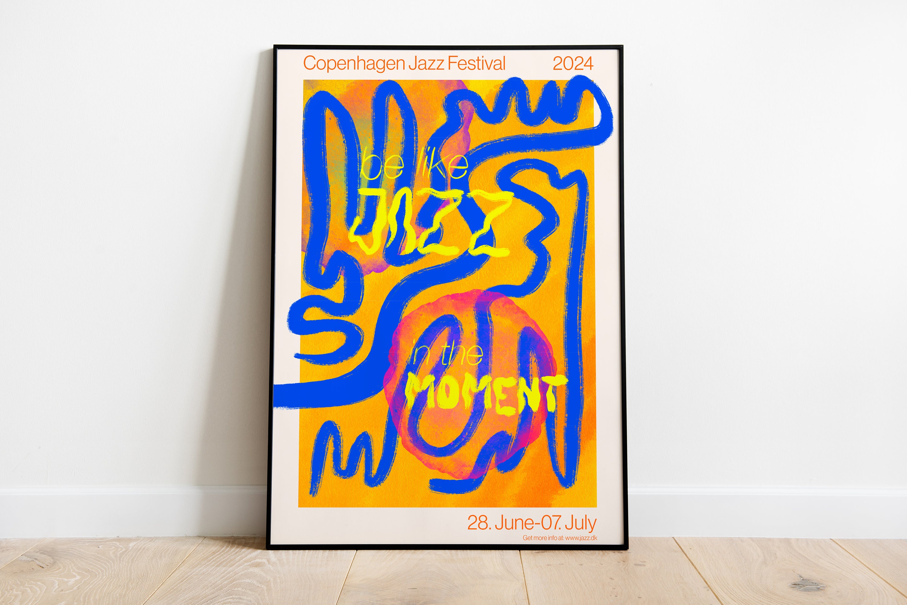 Copenhagen Jazz Festival 2025 Poster unofficial Etsy