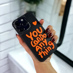 Funda para teléfono con relieve, bonita funda para teléfono de verano en 3D, Fundas artísticas inspiradoras y motivacionales para iPhone 14 Pro y iPhone 11