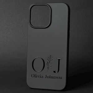 Angepasste iphone Fall Logo iphone Fall Name iphone Fall personifizierter iphone Fall Geschenk für ihn Geschenk für sie