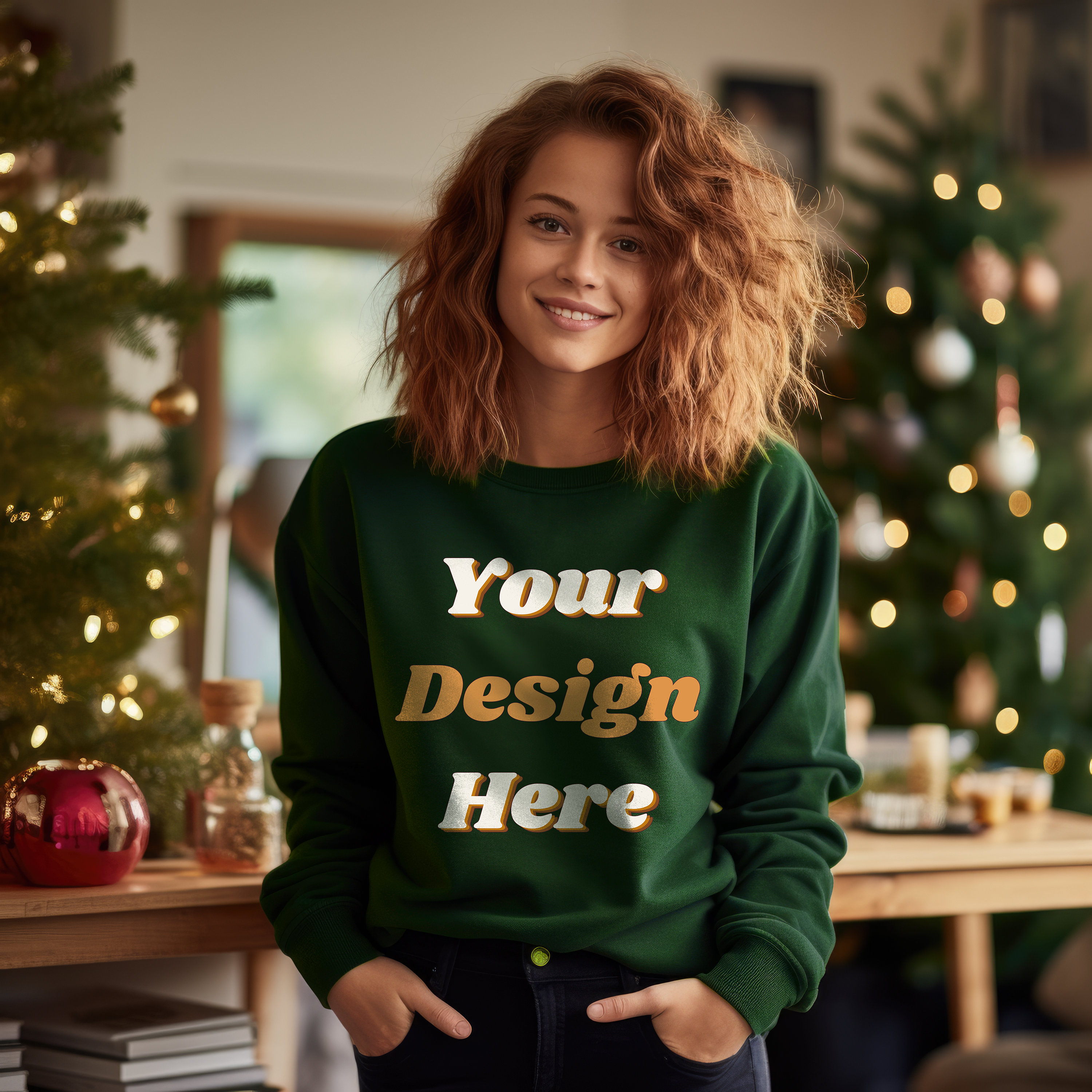 Christmas Crewneck - Etsy