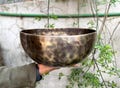 Full Moon Singing Bowls - Tibetan Singing Bowl with mallet cushion striker - Chakra Balancing Sound Healing meditation yoga mindfulness Bowl product logo