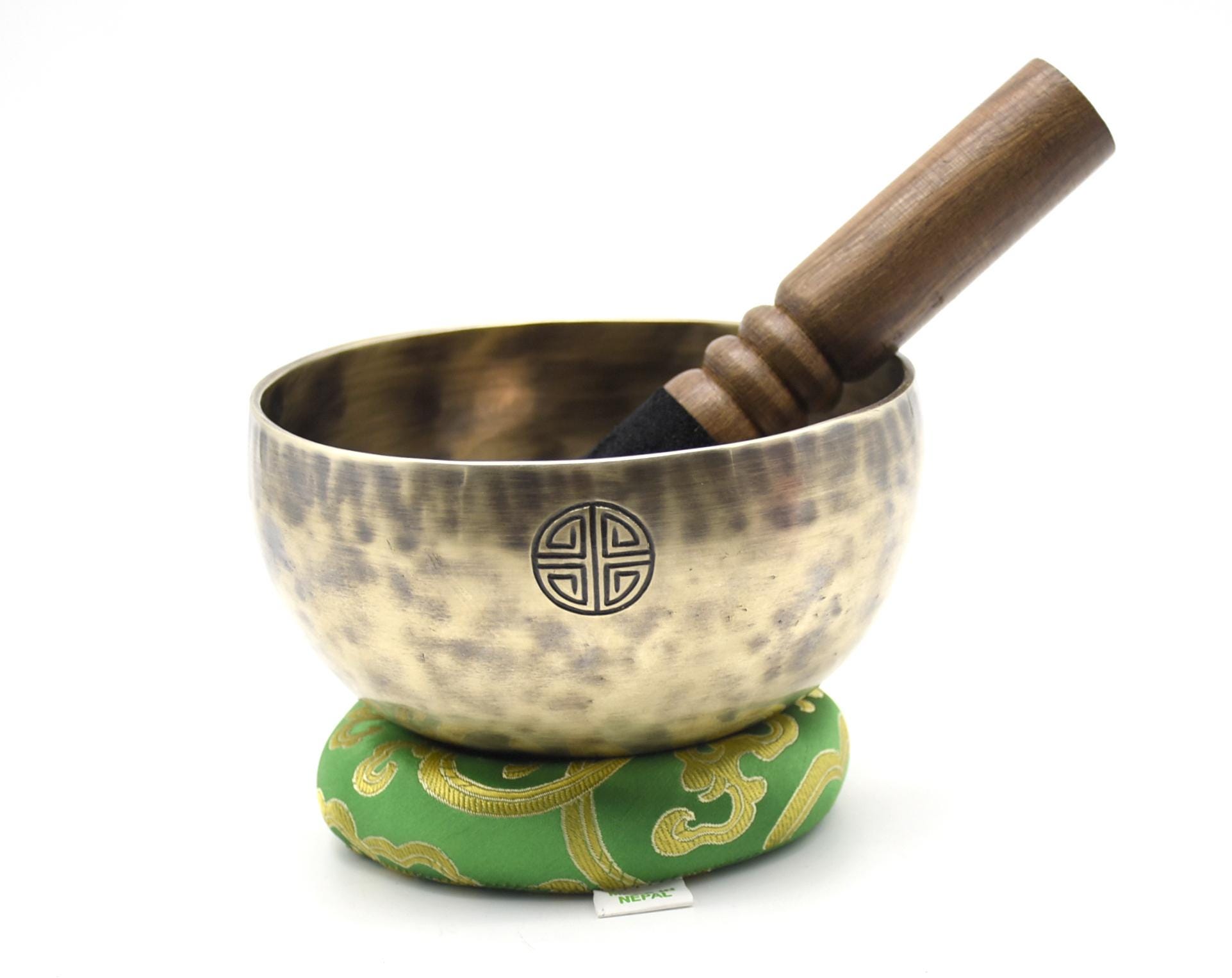 5 Inches Heart Chakra F Note Full Moon Singing Bowls - Singing Bowl for ...