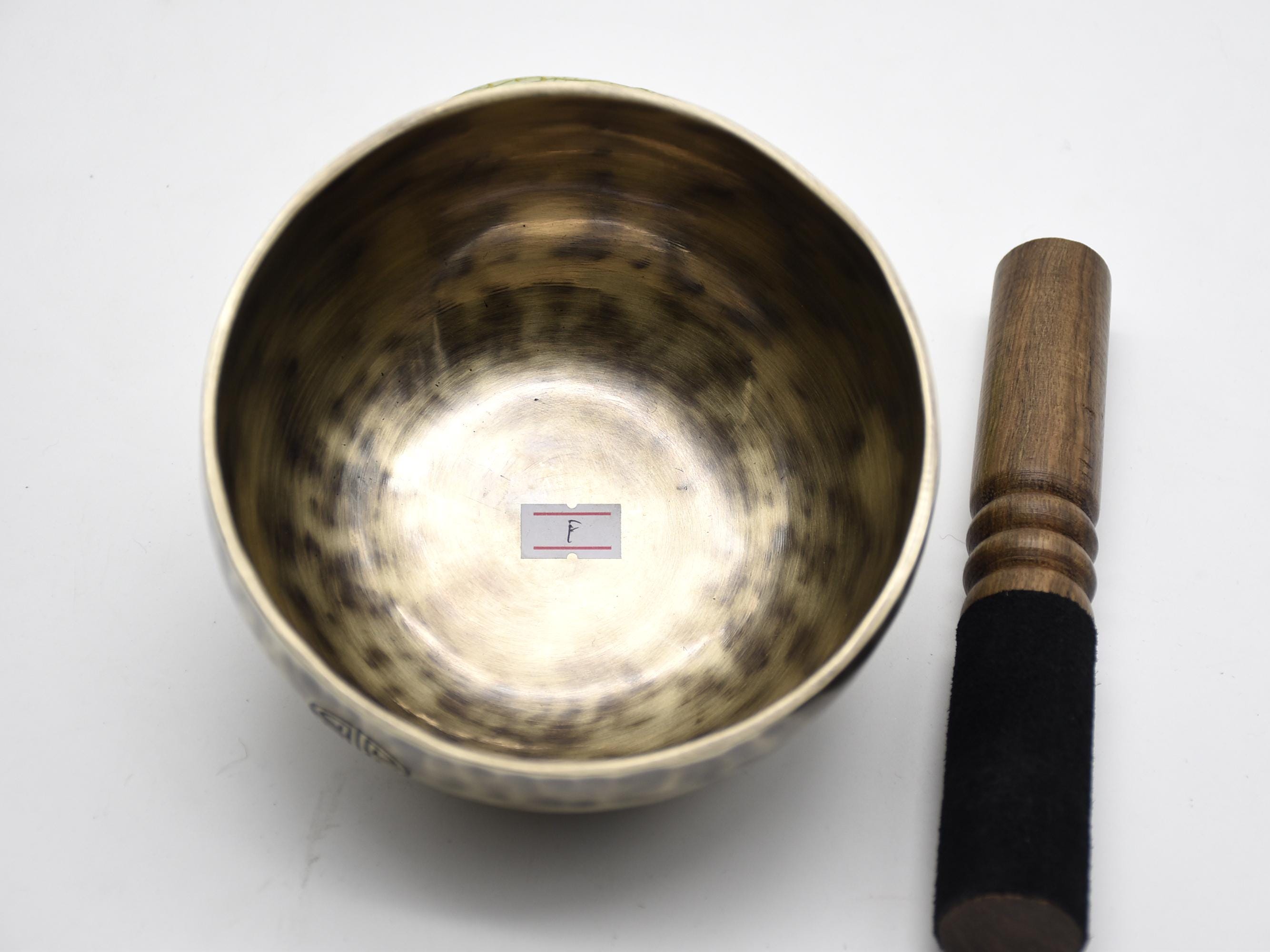 5 Inches Heart Chakra F Note Full Moon Singing Bowls - Singing Bowl for ...