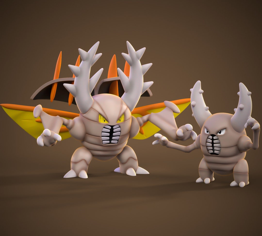 3D Model STL Scaled Pinsir Evolution Line STL digital File Etsy