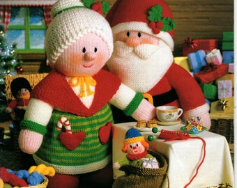 Jean Greenhowe's Christmas Special Knitted Toys Knitting Pattern 28 Page A4 Booklet