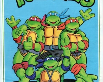 Vintage Pattern Teenage Mutant Ninja Turtles Jumpers Adults