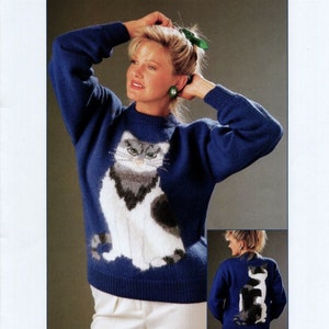 Vintage Cardigan Cat - Etsy