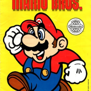 Super Mario Bros. Strickmuster 4 Pullover Kinder & Erwachsene Größen 62-115 cm DK - Digital Download
