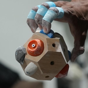 Boulder Block Rock Kletterer Geschenk für Bergsteigen Geschenk