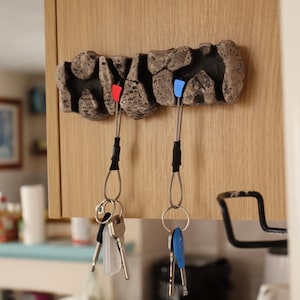 Rock Climbing Key Holder Climbers Gifts Gift for Him Her Souvenir Mountain Explorer Present Keychains Included Hand-Decorated Painted