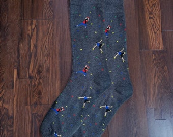 Rock Climbing Wall Cotton Socks Climbers Gift Mountain Climber Explorer