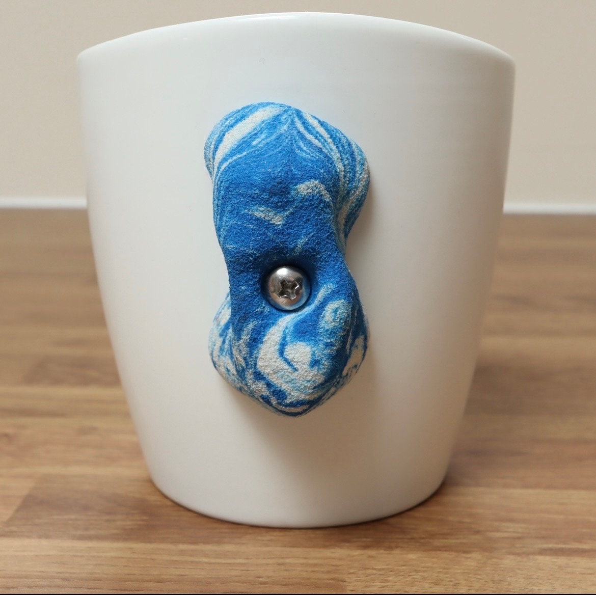 Tazza Da Arrampicata In Ceramica - Regalo Originale Per Scalatori - Design Unico A Forma Di Presa - Foto 14