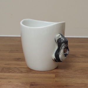 Tasse d'escalade avec anse personnalisée par grimpeurs, cadeau pour lui, cadeau souvenir d'explorateur de la montagne disponible en bleu blanc noir image 7