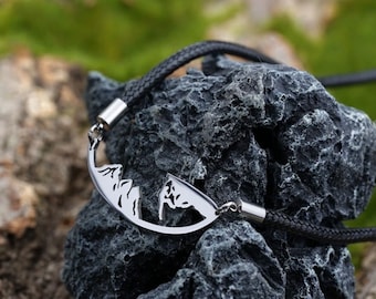 Lauren-Spencer Mountain Climber Necklace