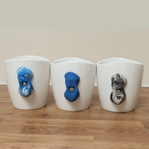 Tasse d'escalade avec anse personnalisée par grimpeurs, cadeau pour lui, cadeau souvenir d'explorateur de la montagne disponible en bleu blanc noir image 9