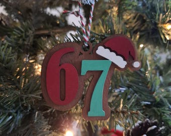 67 Christbaumkugel Dekoration