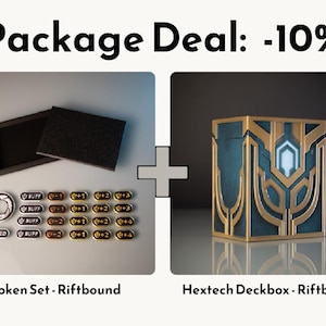 Hextech Deckbox - Riftbound - Etsy