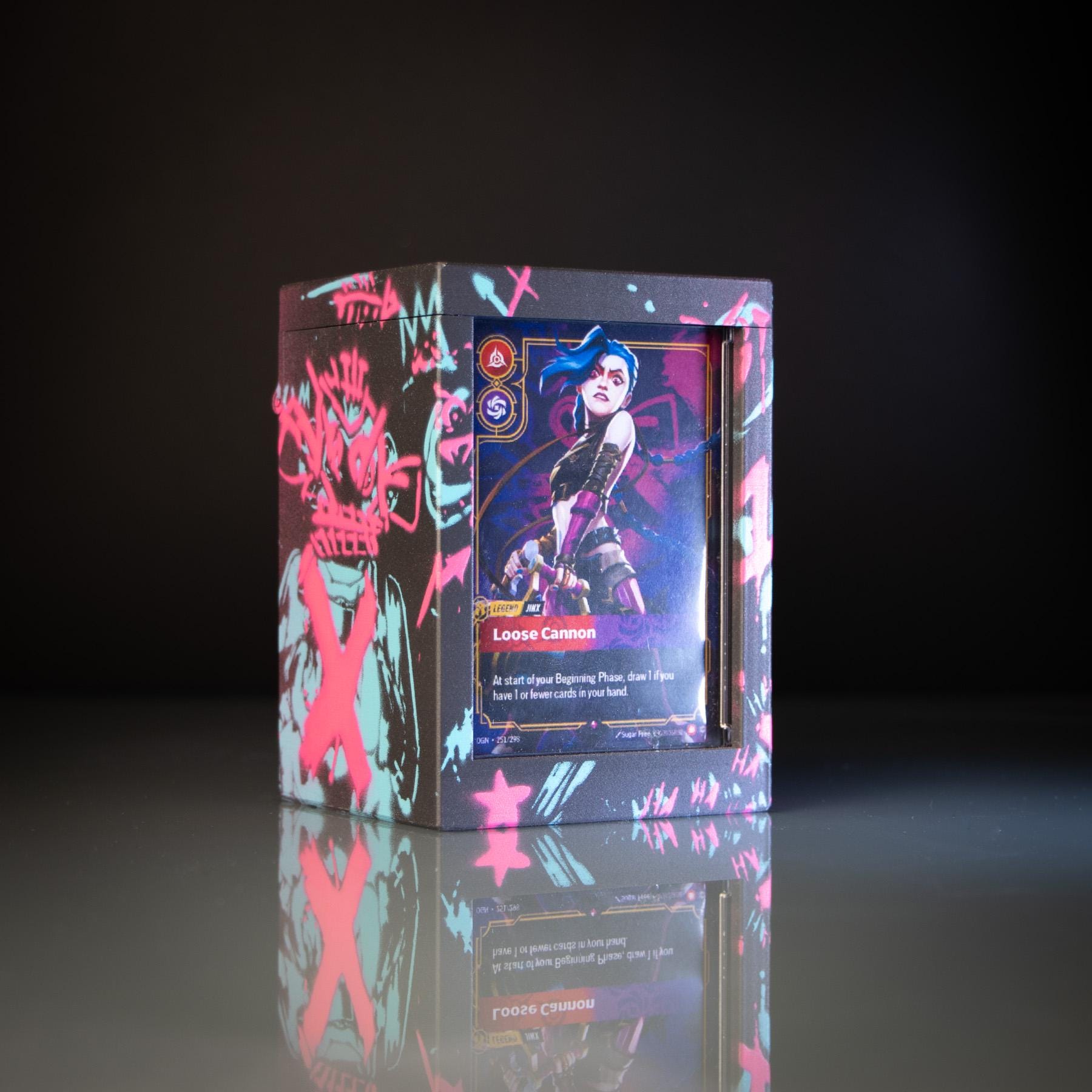 Jinx Deckbox - Riftbound - Etsy