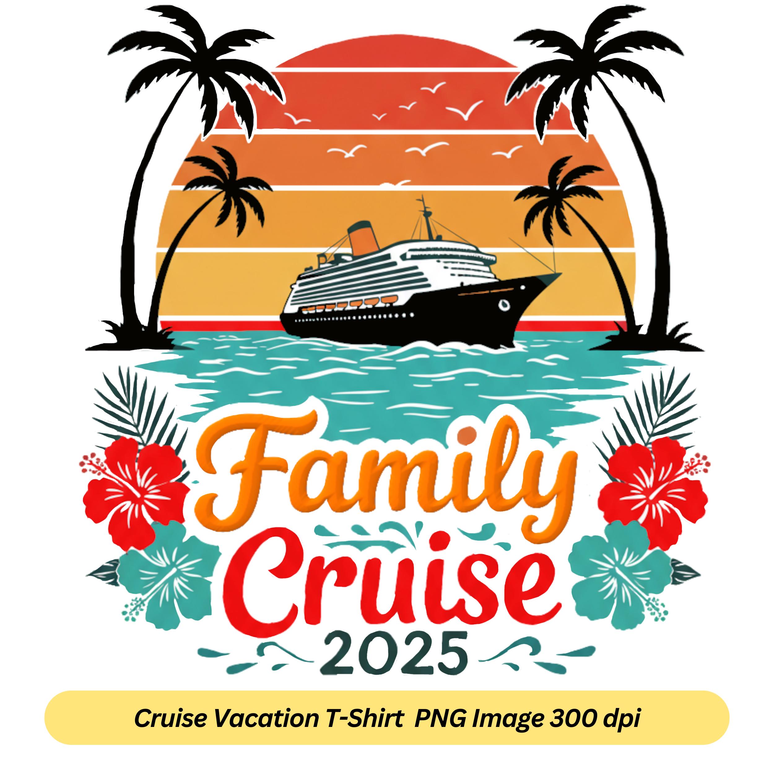 Family Cruise Shirt SVG PNG, Family Beach Vacation shirt PNG Images Dtf