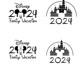 Familienreise 2024 SVG, Maus SVG, Familienurlaub SVG, Familienurlaub 2024 svg, Familienreise svg, Png-Dateien für Cricut Sublimation, Circut