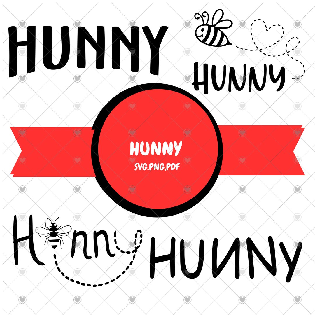 Hunny Design Hunny Shirt Svg Bundle Pngsvgpdf Birthday Etsy