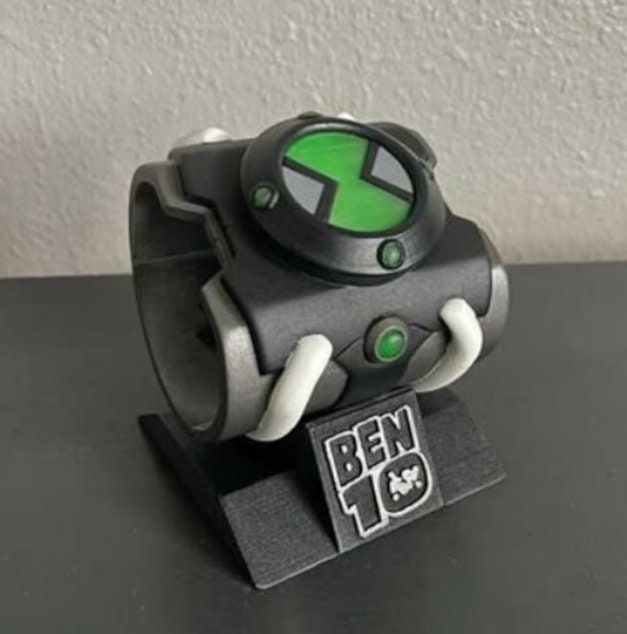 3D file Ben 10 Omnitrix (Slim Variant) - Watch with Flexi Strap ⌚・Design to  download and 3D print・Cults