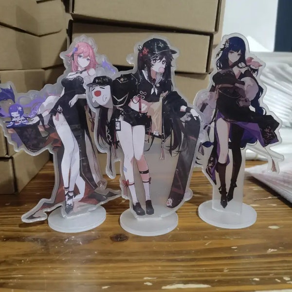 Genshin Impact Acrylic Stands / Female Characters