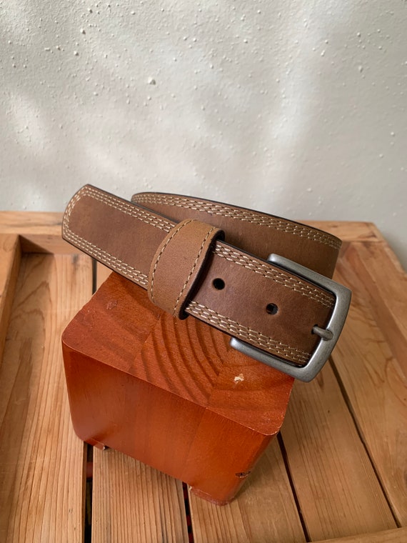Wrangler Men’s Leather Belt, Vintage, Size 36