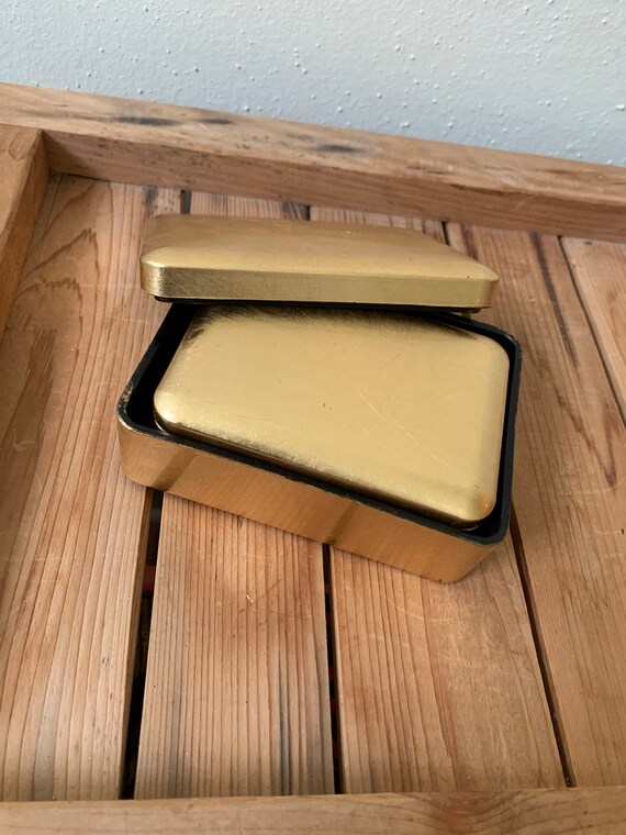 Gold Metallic Nesting Dresser Boxes, Japan, vinta… - image 4