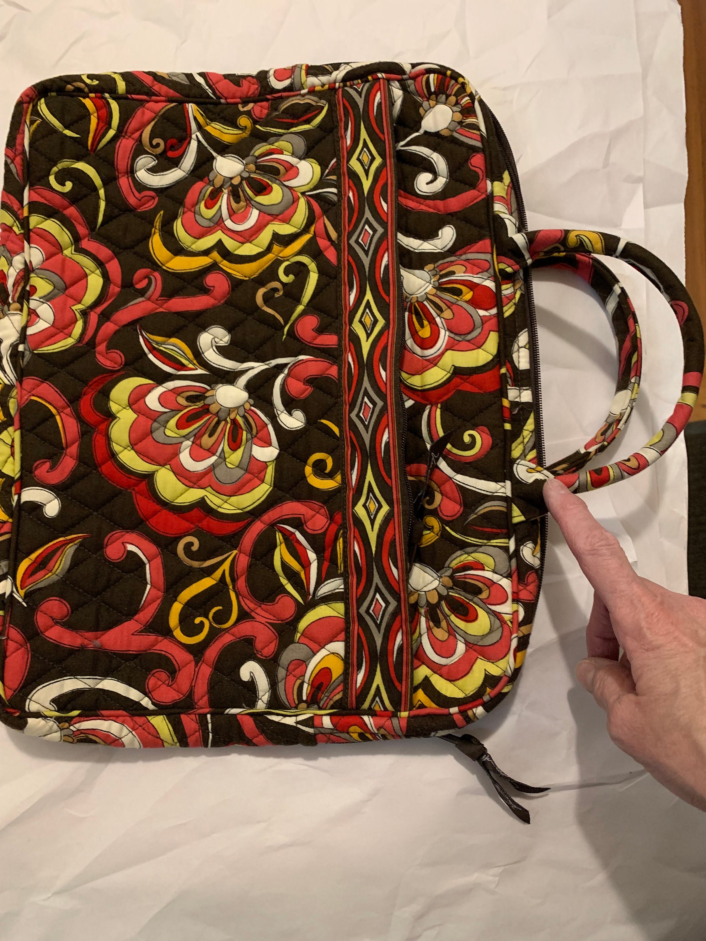 Vera bradley laptop case sale