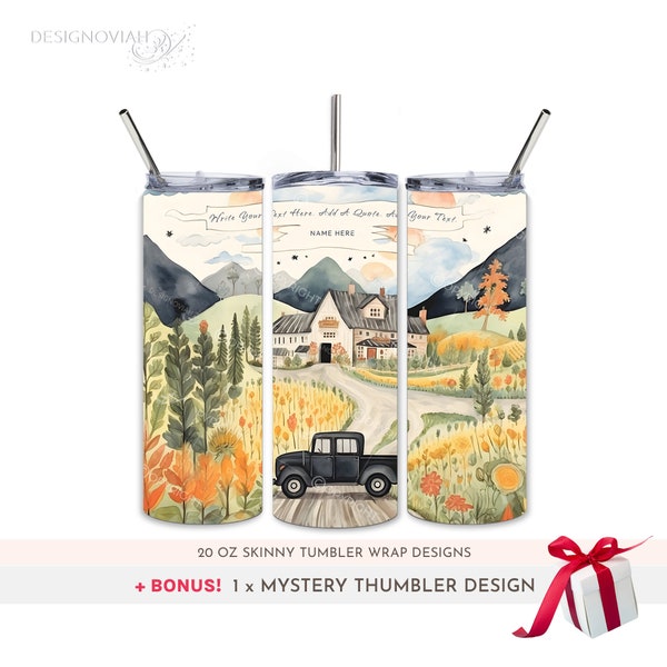 Summer Farm Life Tumbler, Ranch Tumbler Design, Farmer Life 20oz Skinny Tumbler Sublimation Designs, Farm Tumbler Sublimation Designs