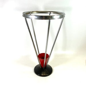 Vintage Art Deco style Umbrella stand | metal umbrella stand 1930s-50s | Design umbrella stand |