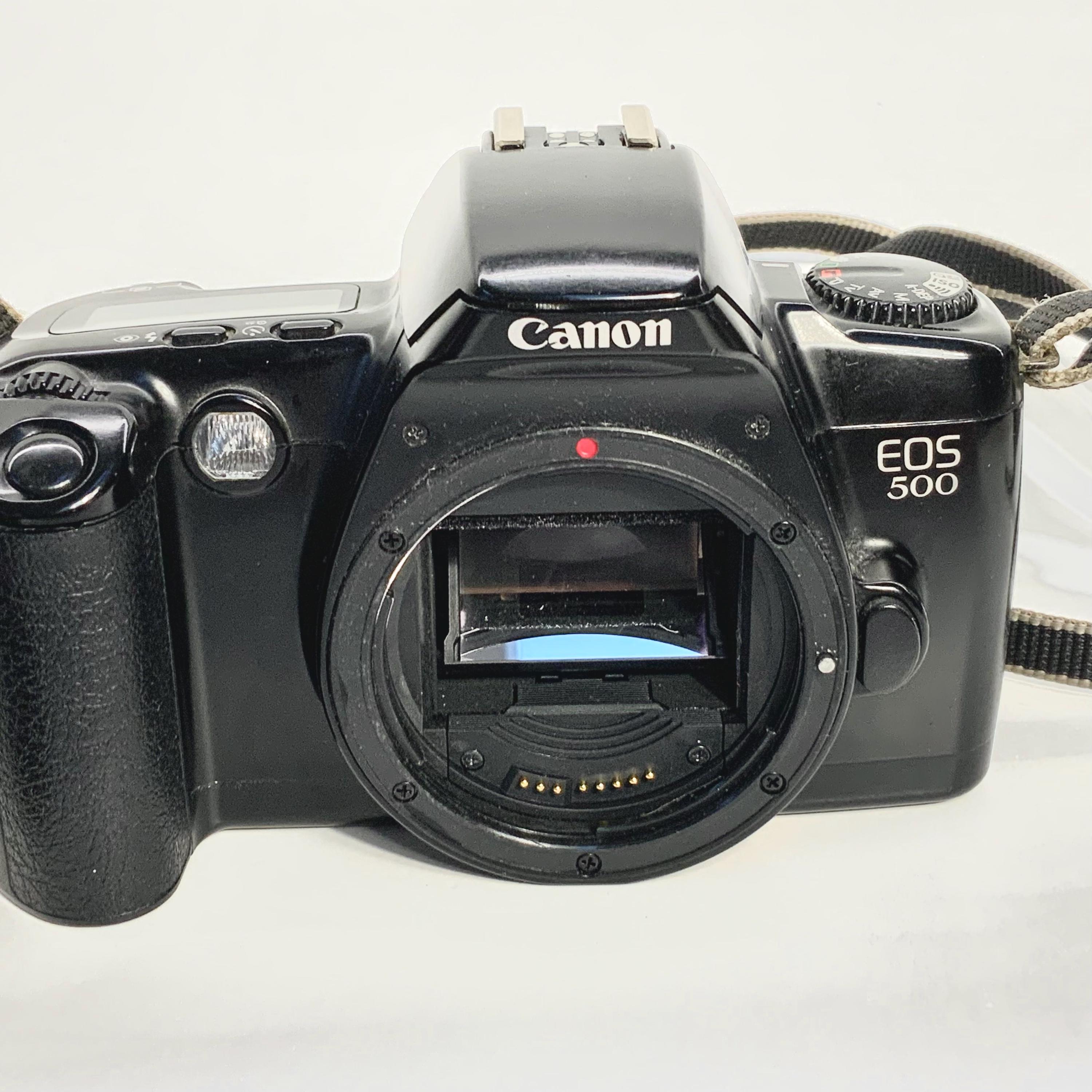 Canon EOS 500 アナログ一眼レフカメラ | 35mmフィルムロール | 35-80