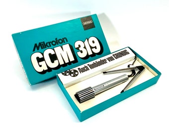 Grundig GCM 319 Microphone 1970s | in box | Vintage audio equipment |
