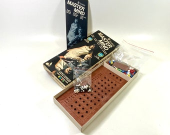 Mastermind 1972 | Invicta | Vintage logic game To play with 2 people | 70s game | Multilingual game |