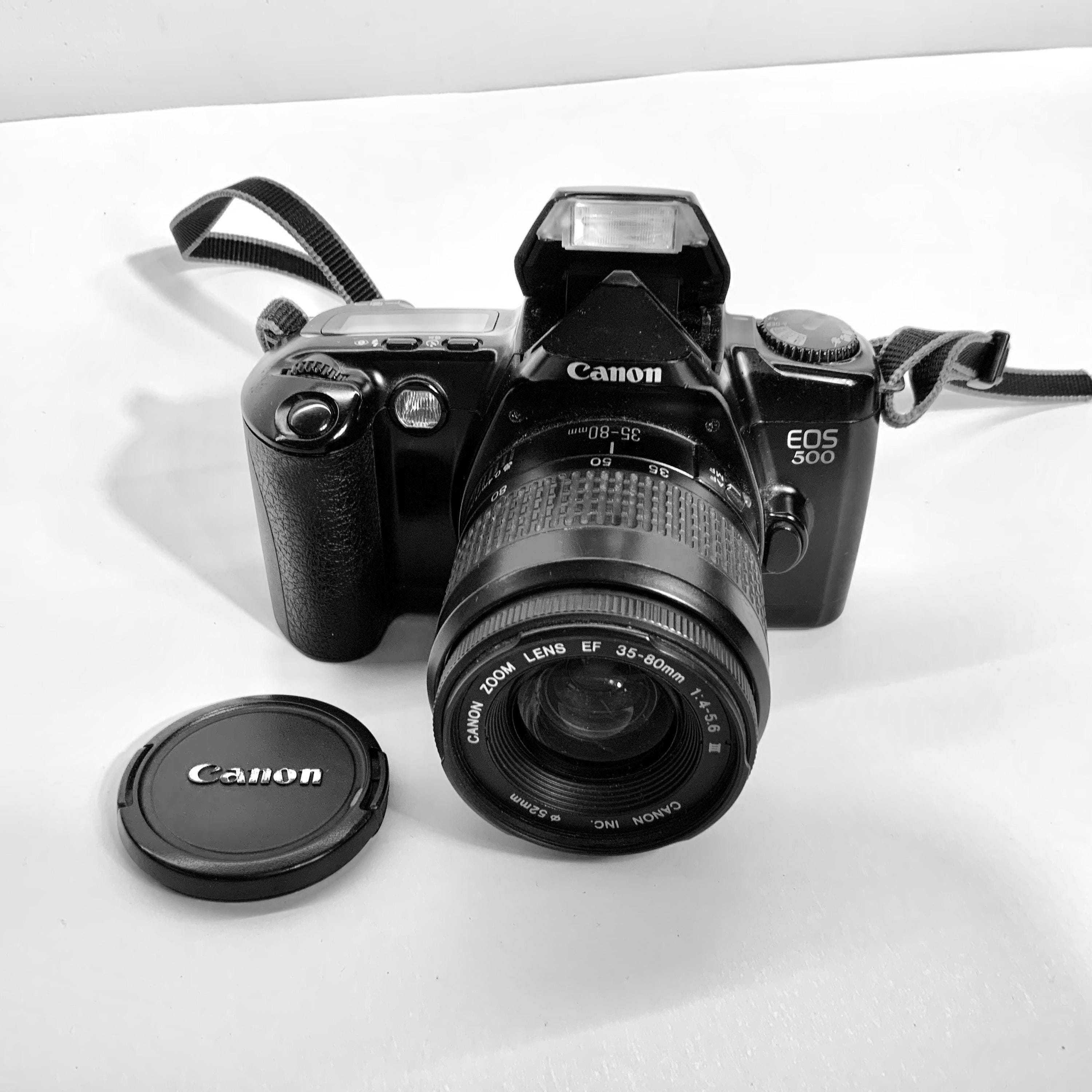 Canon EOS 500 アナログ一眼レフカメラ | 35mmフィルムロール | 35-80