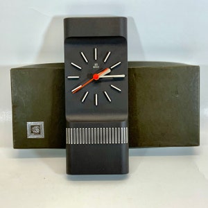 Bauhaus-Wanduhr | Deutsche Bürouhr | 1980er | Deutsches Design |